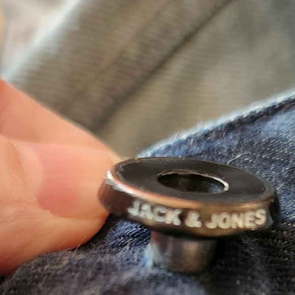 JACK & JONES Jeans Men W30 L32 Rick Comfort Fit Dark Blue Button Fly - Picture 5 of 13